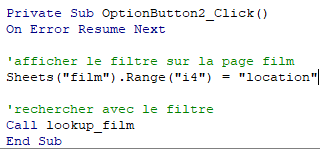 Gestionnaire de location sur excel 