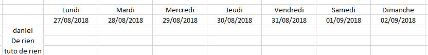 Suivi horaire