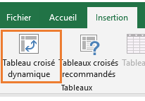 Tableau croisé dynamique