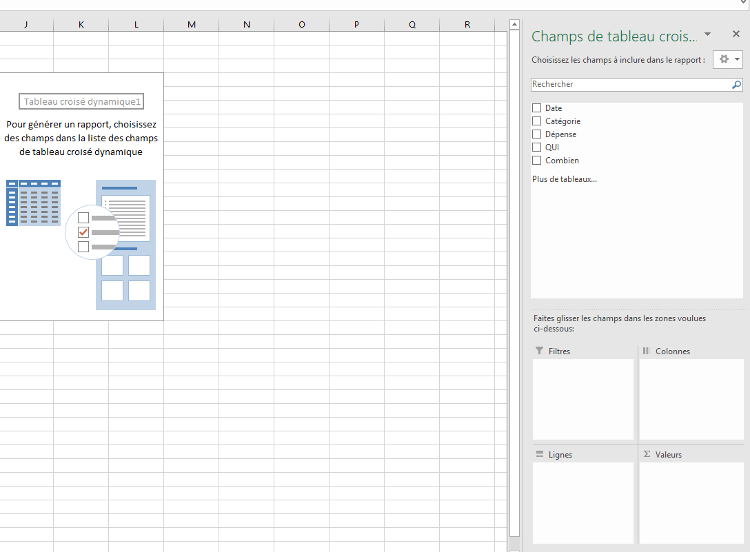 Tableau croisé dynamique