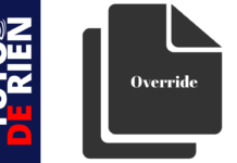 L’overriding dans java. Overriding dans java