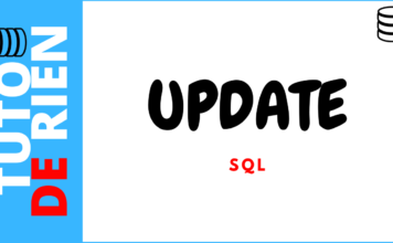 SQL mettre à jour des données et des tables