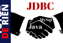 JDBC accès aux bases de données avec Java.