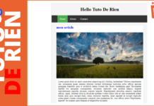 Débuter avec HTML et CSS