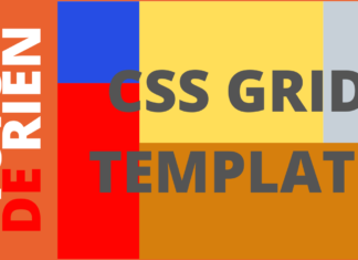 CSS Grid layout en mode facile
