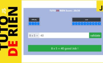 JavaScript condition : création d’un test de calcule