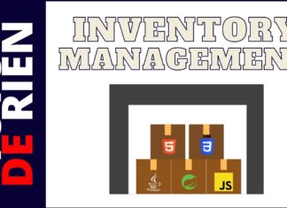 Gestionnaire d’inventaire Full Project Spring – HTML – CSS – Javascript