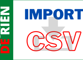 Importer des données depuis un fichier CSV ou TXT depuis Excel