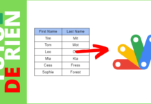 Récupérer les valeurs des cellules avec Google Apps Script