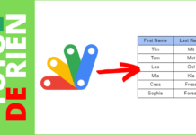 Remplir des données avec google apps Script