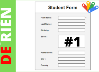 Formulaire de saisie dans google Sheets et Apps Script