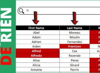 Champ de recherche multi colonne dans Excel