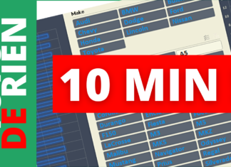 Créer un tableau de bord facilement sur Excel en 10 min